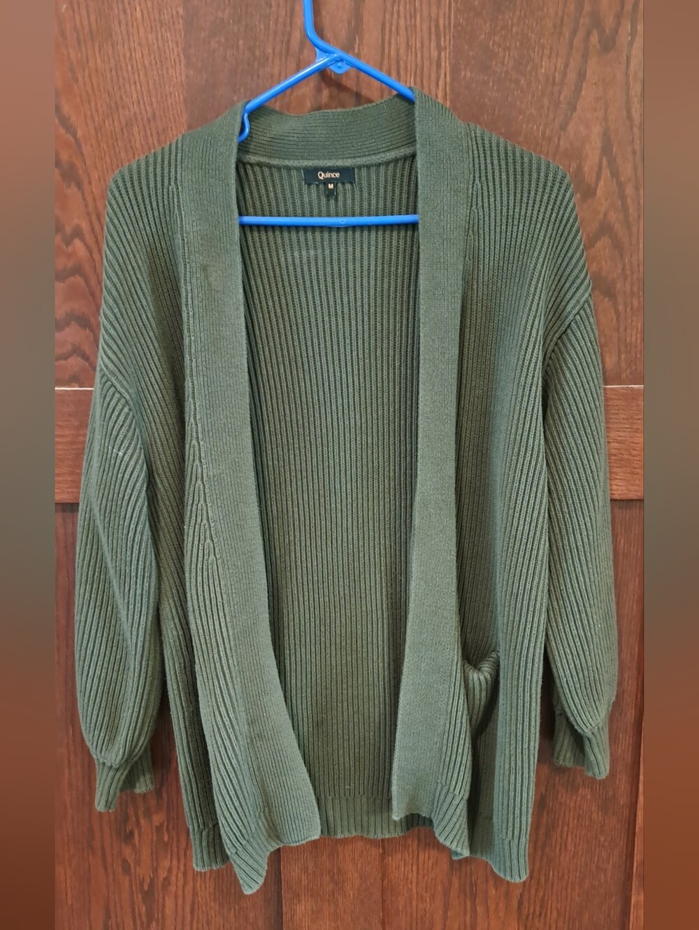 Quince Organic Cotton Oversized Cardigan